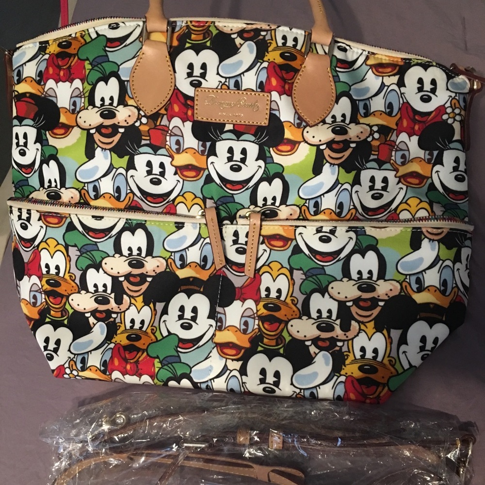 Disney Dooney Fab Five Faces Satchel
